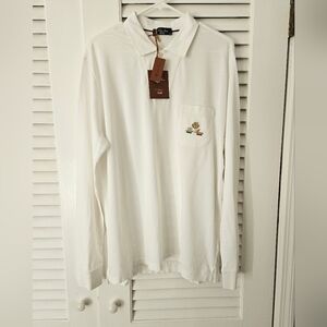 Loro Piana Long Sleeve Polo